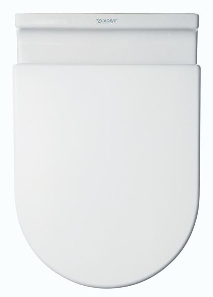 Duravit Starck 3 Wand-WC 54x36cm, oval, Durafix, weiß 2225090000 2