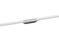 Vorschau: Hansgrohe RainDrain Flex Fertigset Duschrinne 90cm, kürzbar, weiß matt 56045700