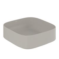 Kludi RESA C Aufsatzwaschtisch 40x40cm quadratisch, light dove matt 58CW30O2