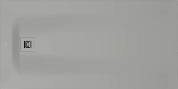 Duravit Sustano Duschtasse 160x80cm, rechteckig, schneidbar, hellgrau matt 720284630000000