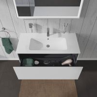 Vorschau: Duravit L-Cube Waschtischunterschrank wandhängend 102x48cm mit 1 Schublade für ME by Starck 233610