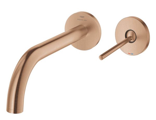 Grohe Atrio 2-Loch-Waschtischbatterie, Ausladung 221mm