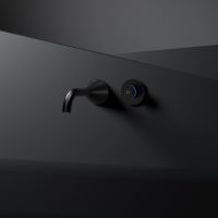 Vorschau: Steinberg Serie 310 iconic elektronische Wand-Waschtischarmatur schwarz matt 3101814S