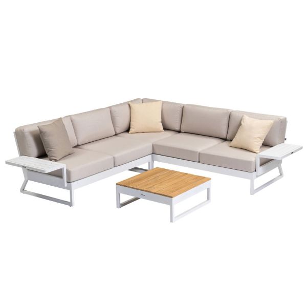 KETTLER OCEAN SKID PLATFORM Eck-Lounge-Set 0105931-5220