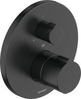 Duravit B.2/C.1 Brausethermostat Unterputz für 1 Verbraucher mit Abstellventil, schwarz matt, C14200016046