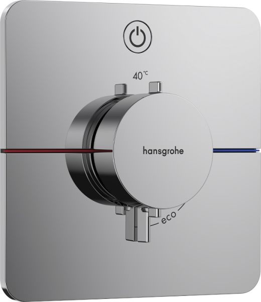 Hansgrohe ShowerSelect Comfort Q Thermostat Unterputz für 1 Verbraucher, chrom, 15581000