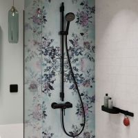 Vorschau: hansgrohe Activera Select S Duschset 95 2jet EcoSmart mit Duschstange Varia 105cm, schwarz matt
