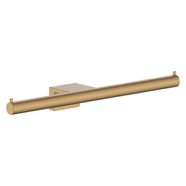 hansgrohe AddStoris S Doppelpapierrollenhalter, brushed bronze 41768140