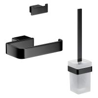 emco loft WC-Set 3 in 1, schwarz/satiniert 059813300