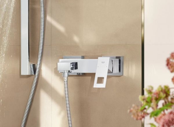 Grohe Eurocube Duscharmatur Aufputz, eckig