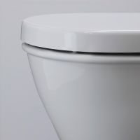 Vorschau: Duravit Darling New Stand-WC für Kombination, Tiefspüler, HygieneGlaze, weiß