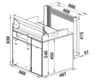 Vorschau: Blanco Multiframe II 60 P Abfallbehälter 30Liter inkl. Choice.ALL Wassersystem