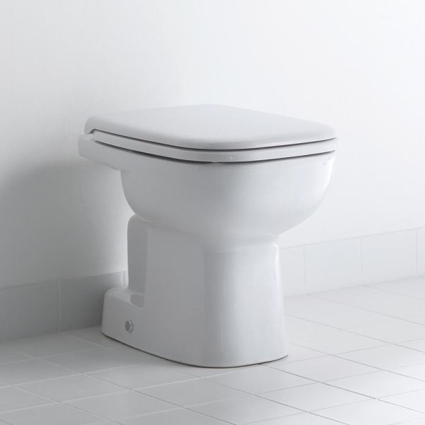 Duravit D-Code WC-Sitz ohne Absenkautomatik, weiß 0067310099 2