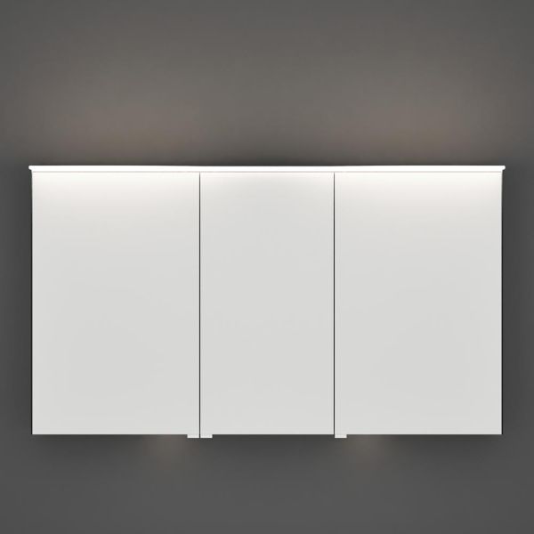 Burgbad Sinea 3.0 LED-Spiegelschrank 140x80cm passend zu Doppelwaschtisch