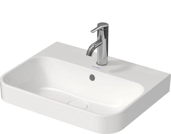 Duravit Happy D.2 Plus Aufsatzbecken 50x40 WonderGliss weiss 23605000001