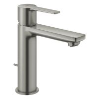Vorschau: Grohe Lineare Badarmatur S-Size, mit Ablaufgarnitur, supersteel 32114DC1