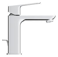Vorschau: Grohe Cubeo Einhand-Waschtischbatterie M-Size mit Ablaufgarnitur