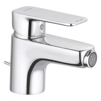 Kludi Pure&Style Bidet-Einhandmischer mit Ablaufgarnitur, chrom 402160575 