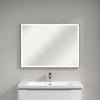 Vorschau: Villeroy&Boch Subway 3.0 LED-Spiegel, 100x75cm, mit Sensordimmer, schwarz matt