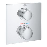 Grohe Allure Unterputz-Thermostat, 1 Verbraucher, eckig