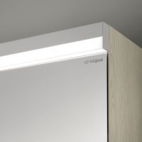 Vorschau: Burgbad Lin20 Spiegelschrank mit horizontaler LED-Beleuchtung und 4 Spiegeltüren, dimmbar, 160x70cm SPQK160F5351