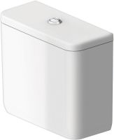 Duravit Qatego Spülkasten 3 l / 6 l mit Dual Flush, für Anschluss unten links, HygieneGlaze, weiß 0947102005