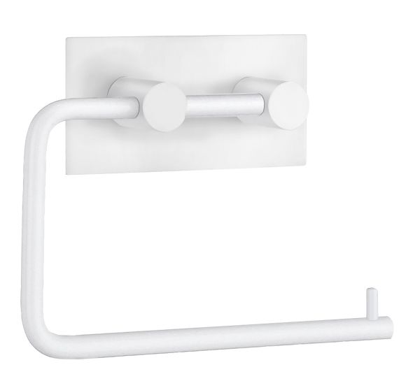 Smedbo selbstklebender Design Toilettenpapierhalter, weiß matt BX1098