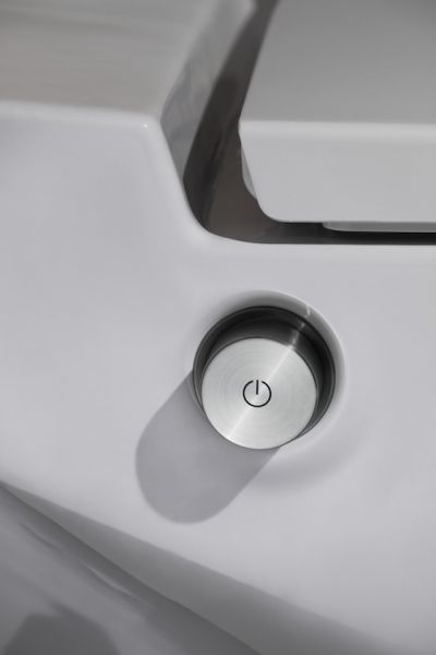 Laufen Cleanet Navia Dusch-WC rimless, wandhängend, Tiefspüler, inkl. WC-Sitz mit Deckel 82060.1