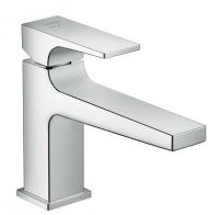 Hansgrohe Metropol Einhebel-Waschtischmischer 100 CoolStart mit Hebelgriff und Push-Open, chrom