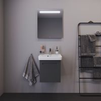 Vorschau: Duravit No.1 Handwaschbecken rechteckig 50x40cm, mit Hahnloch, mit Überlauf, weiß 0743500000