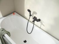 Vorschau: Grohe Tempesta 110 Handbrause 2-strahlig, 6,1 l/min, matt black