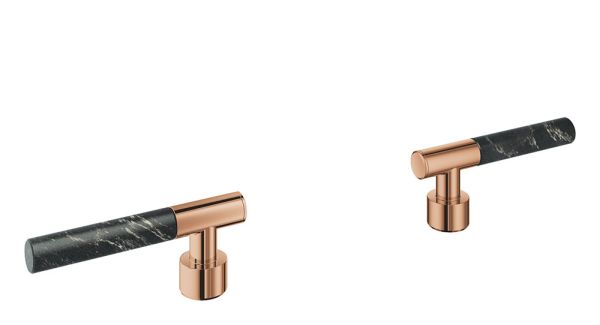 Grohe Atrio Hebelgriffe aus Vanilla Noir Caesarstone für Atrio 21134-140/20587-93/25227