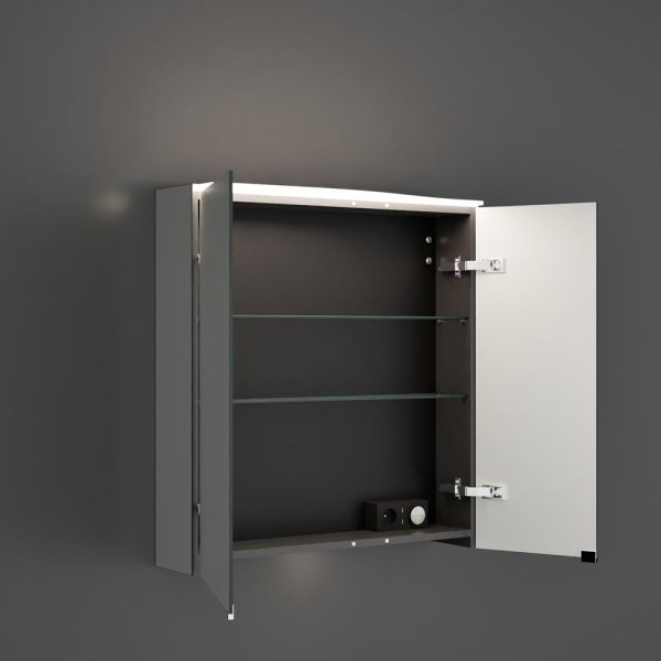 Burgbad Sinea 3.0 LED-Spiegelschrank 75x80cm
