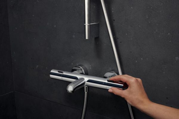 Hansgrohe Ecostat Fine Wannenthermostat Aufputz