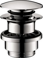 hansgrohe Push-Open Ablaufgarnitur für Waschtischmischer, chrom 50100000