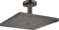 hansgrohe Raindance E Duschkopf 300 mit Deckenanschluss, brushed black chrome 26251340