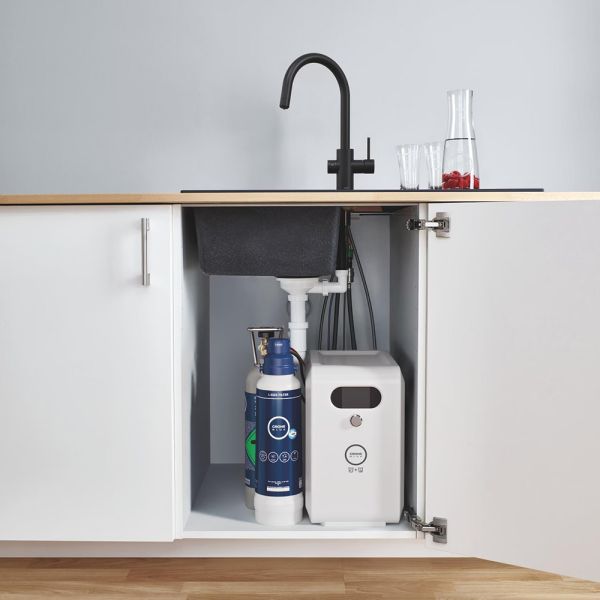Grohe Blue Professional Küchenarmatur schwarz matt