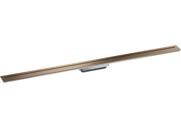 AXOR Drain Fertigset Duschrinne 1200 brushed red gold 42524310