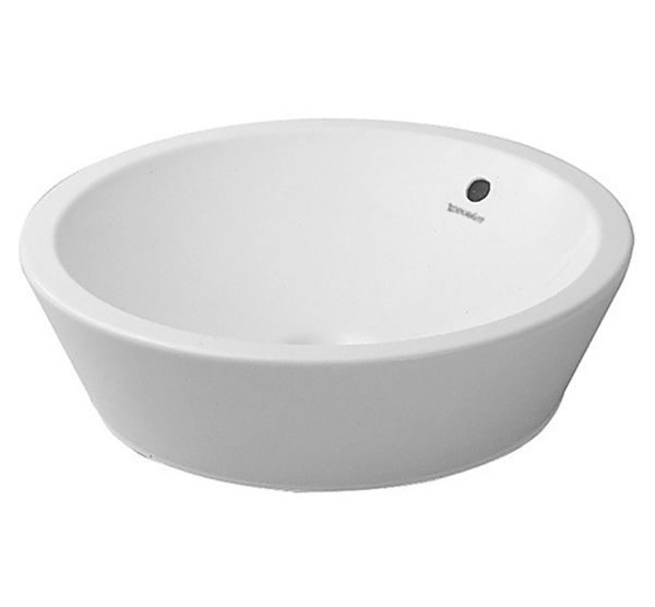 Duravit Starck 1 Aufsatzbecken Ø53cm WonderGliss weiss 04475300001