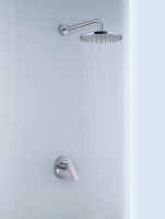 Duravit Wave Einhebelmischer Unterputz Set rund, chrom