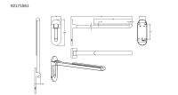 Vorschau: Villeroy&Boch ViCare Klappgriff mit weicher Auflage und Easy-Click-Aushängmechanismus, 65cm, chrom 921716612