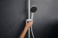 Vorschau: hansgrohe Pulsify S Puro Duschsystem 260 EcoSmart mit Ecostat Fine & 3 jet Handbrause