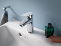 Vorschau: Duravit Duravit No.1 Handwaschbecken rechteckig 45x35cm, mit Hahnloch, mit Überlauf, weiß 0743450000