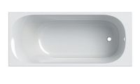 Vorschau: Geberit Soana Rechteck-Badewanne, schmaler Rand, 170x75cm, weiß 554006011