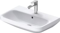 Vorschau: Duravit DuraStyle Waschtisch 65x44cm, mit 1 Hahnloch, mit Überlauf, WonderGliss, weiß 23196500001