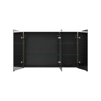 Vorschau: Burgbad Eqio Spiegelschrank 140x80cm mit horizontaler LED-Beleuchtung & Waschtischbeleuchtung