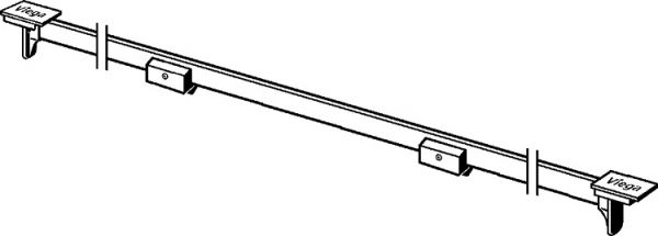 Viega Advantix Vario-Duschrinnen-​Stegrost, Länge 300-1200mm