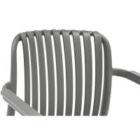 Vorschau: KETTLER LAGO Stapelsessel mit Armlehne, grau 0302902-7000