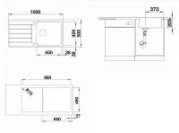 Vorschau: Blanco Classimo XL 6 S-IF Edelstahlspüle mit Ablauffernbedienung, edelstahl bürstfinish