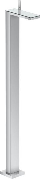 Axor MyEdition Einhebelmischer bodenstehend mit Push-Open Ablaufgarnitur, chrom spiegelglas 47040000 